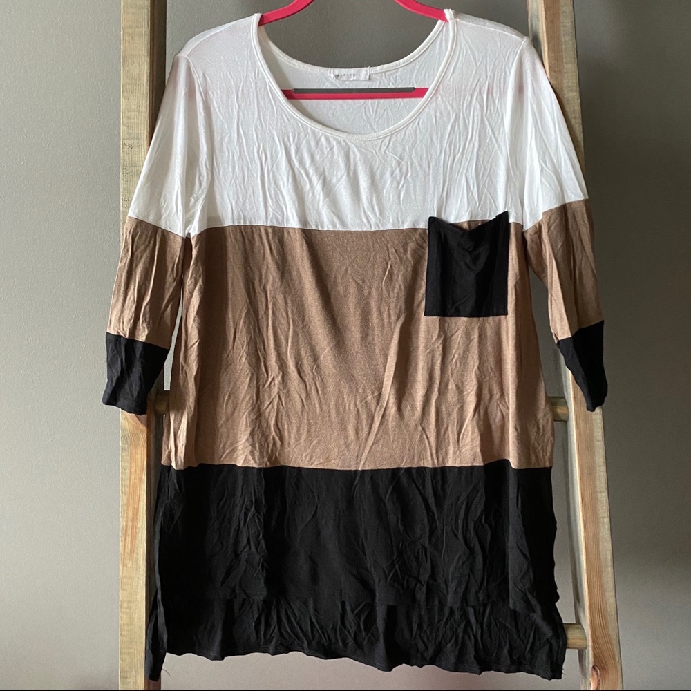 Color Block Top